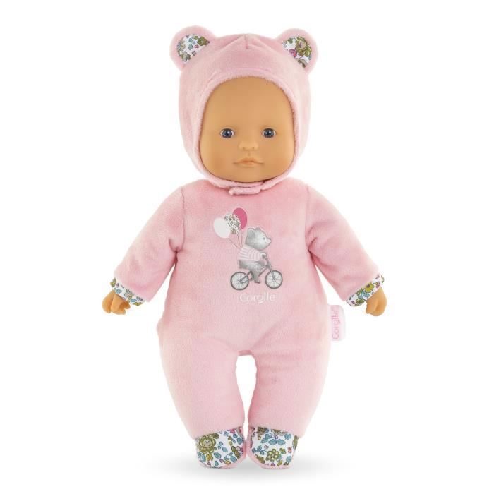 Pti' Heart Orsetto Rosa Bambola - Corolle - 30 Cm - Rosa - A Partire Da 9 Mesi