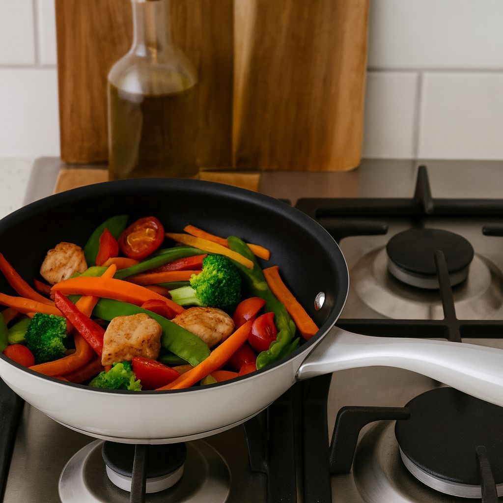 Padella - Cosy & Trendy - Classic - Acciaio Inox - Ø20 Cm - Antiaderente - Adatta A Tutti I Piani Cottura, Inclusa L'induzione