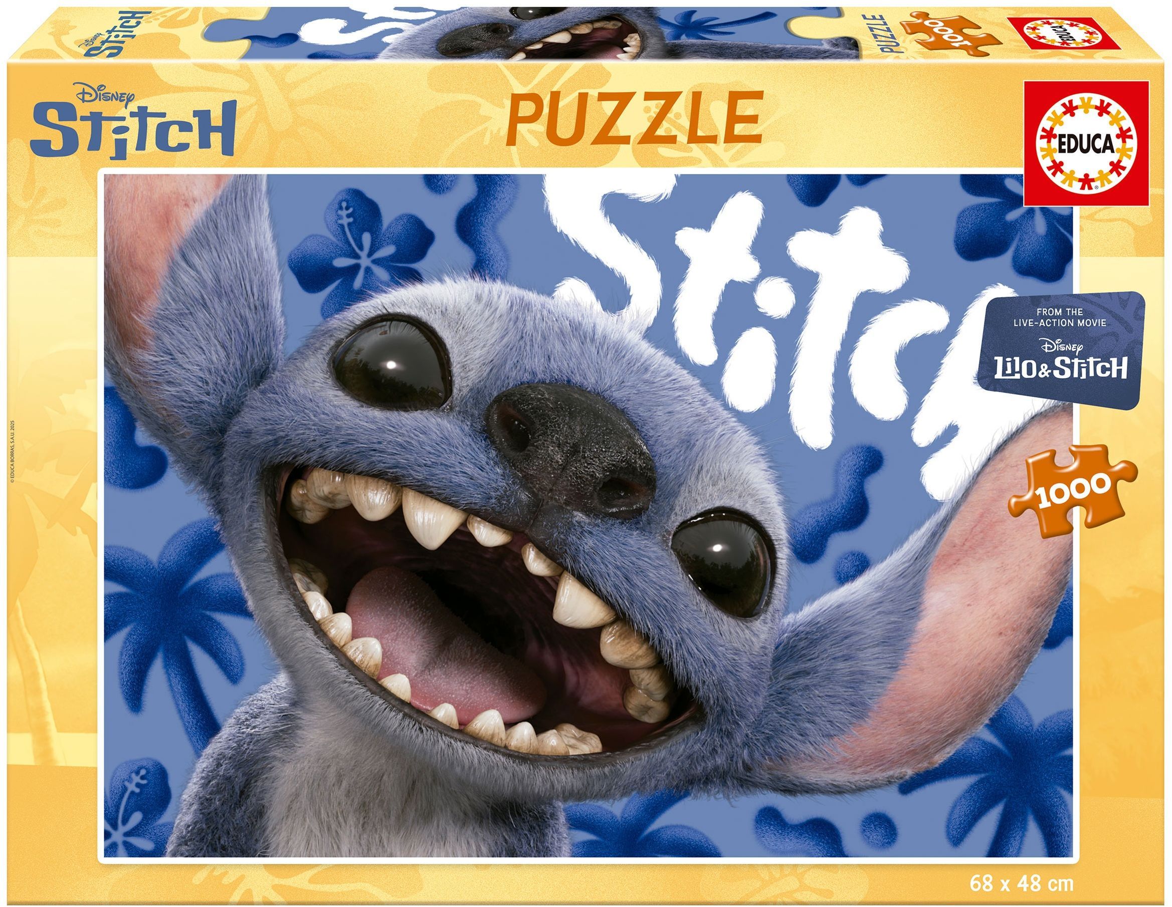 Puzzle - Educa - Stitch Live Action - 1000 Pezzi