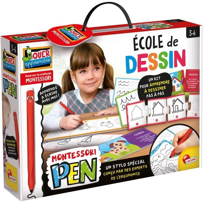 Kit Didattico Per Imparare A Disegnare - Lisciani - Penna Speciale Inclusa