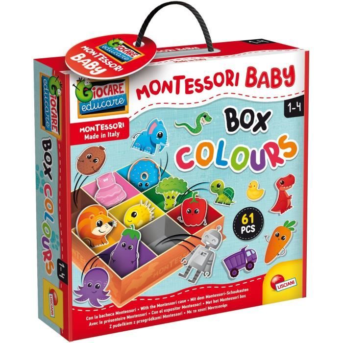 Box Colors - Giochi Didattici - Basati Sul Metodo Montessori - Lisciani