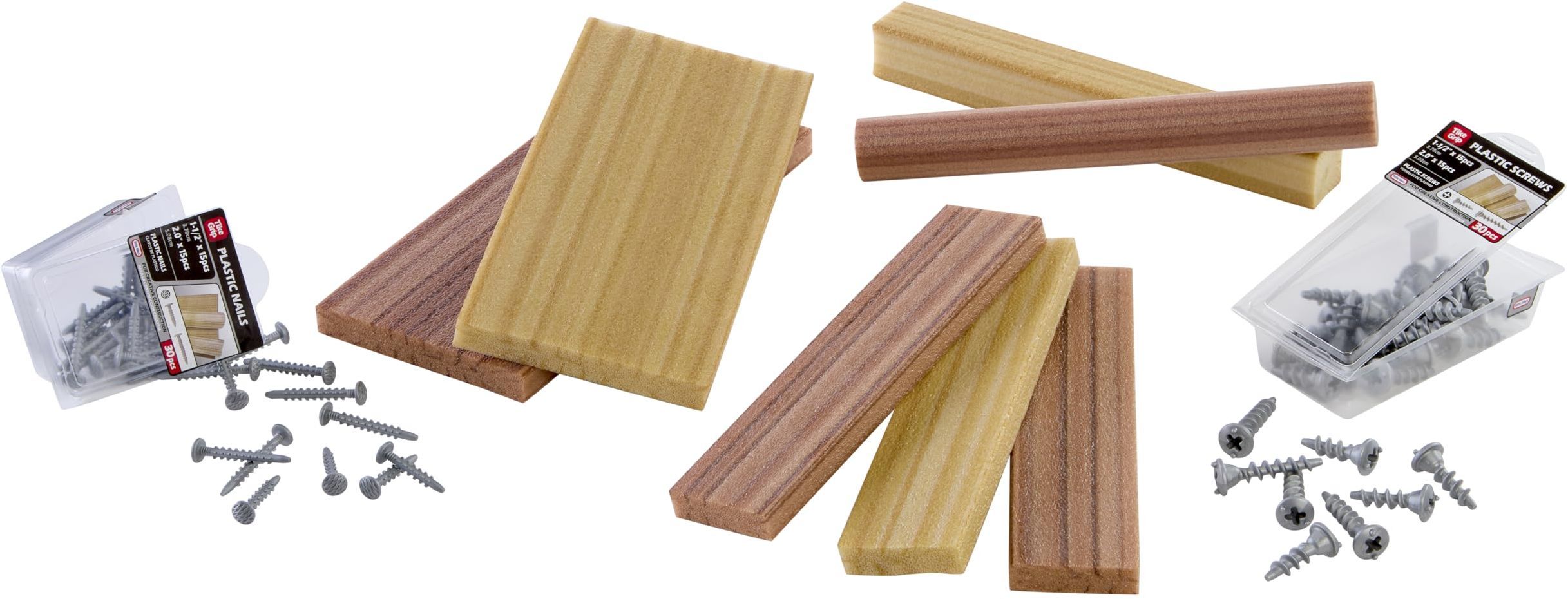 Pacchetto Di Legno, Chiodi E Viti Per Costruzioni Creative