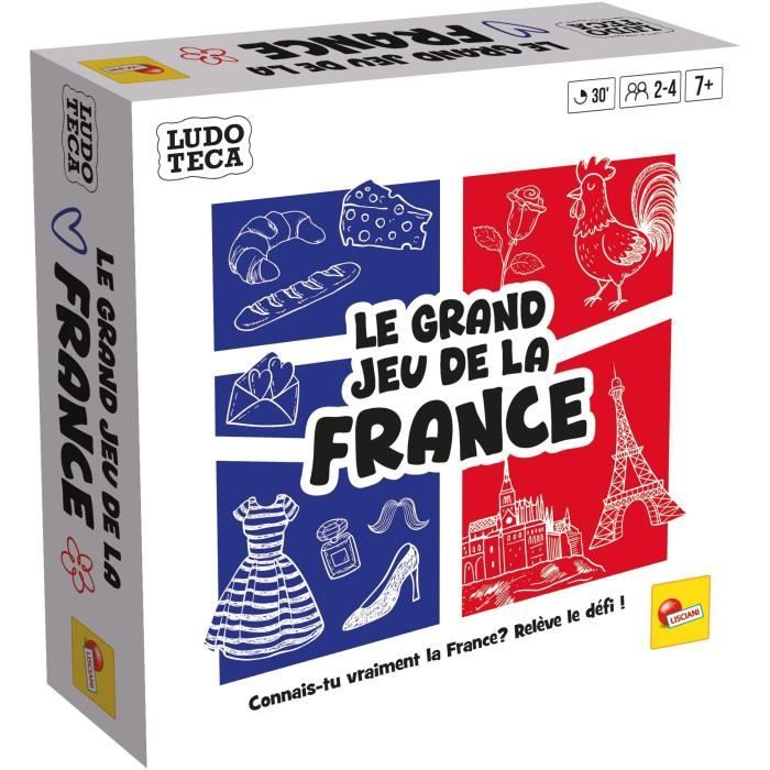 Il Grande Gioco Di Francia - Ludoteca - Gioco Da Tavolo - Età 6+