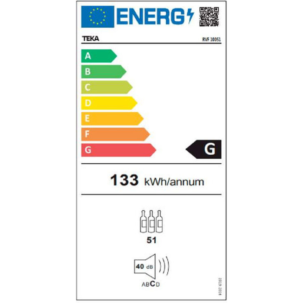 Enoteca Teka Rvf 10051 Gbk Nero - Image 3