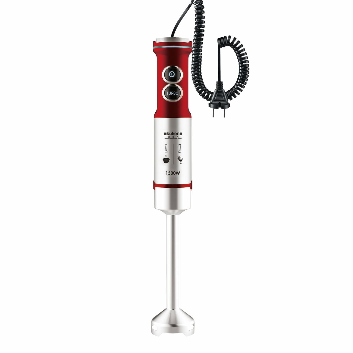 Frullatore Ad Immersione Küken 35305 Rosso 1500 W