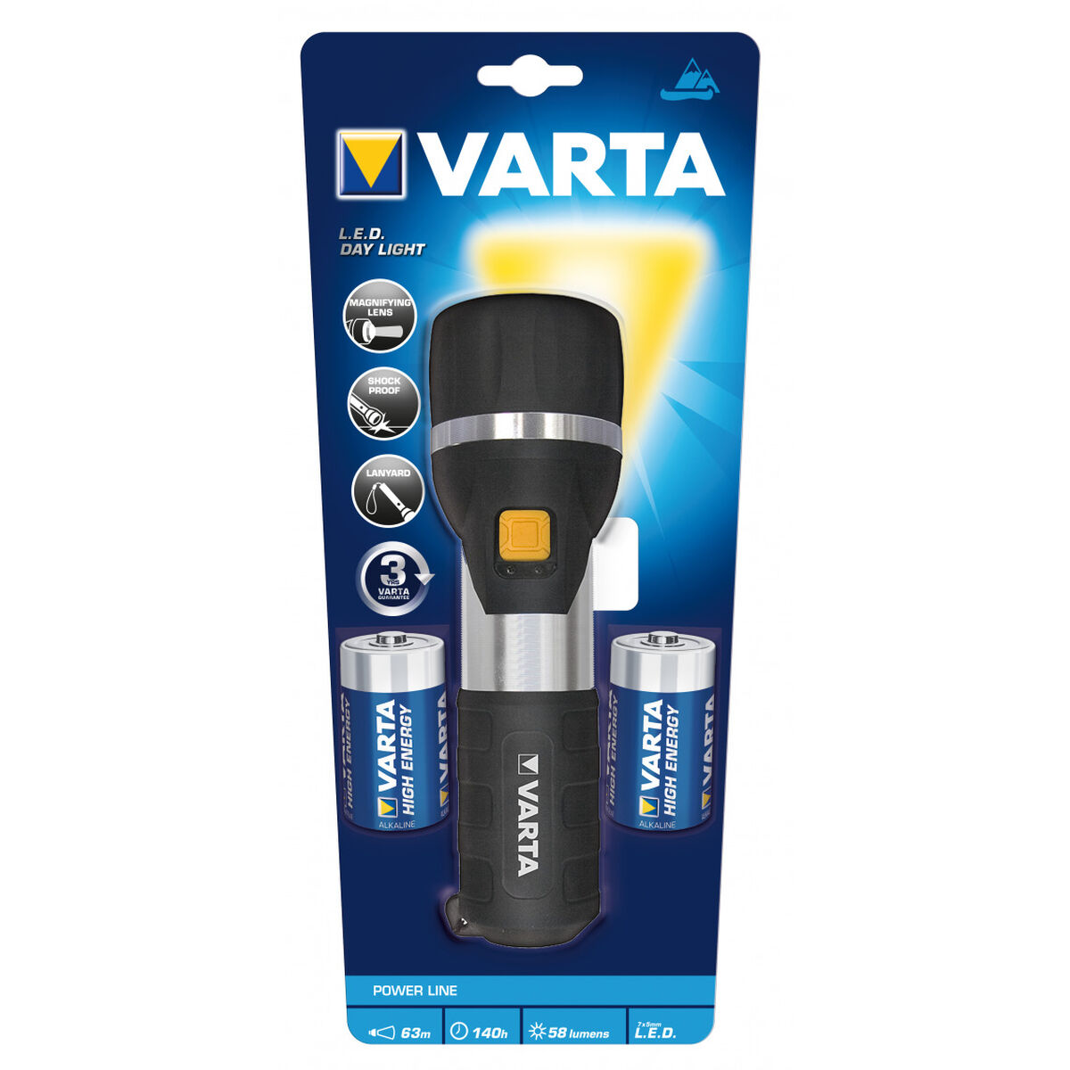 Torcia Varta Day Light (1 Unità)