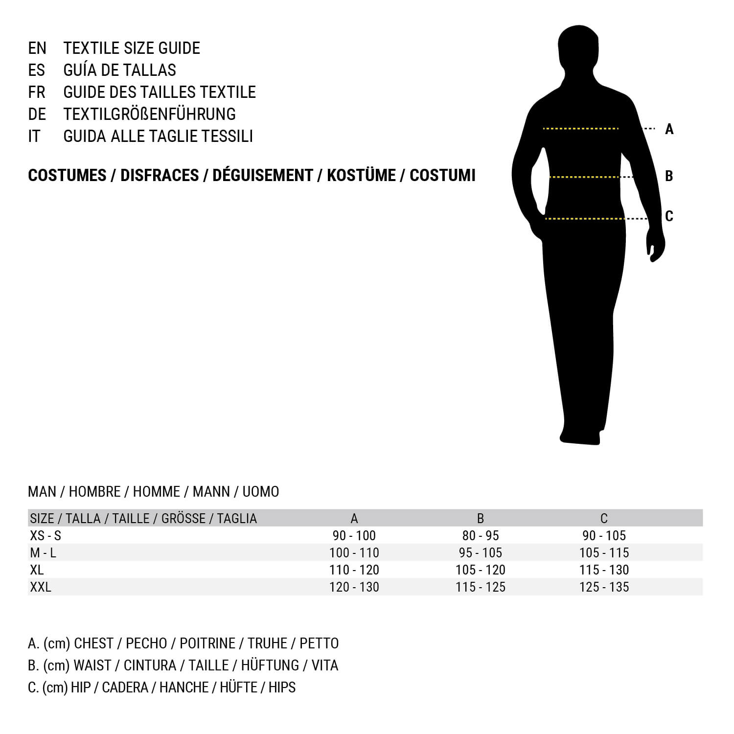 Costume Per Adulti Marrone Taglia:xxl - Image 5