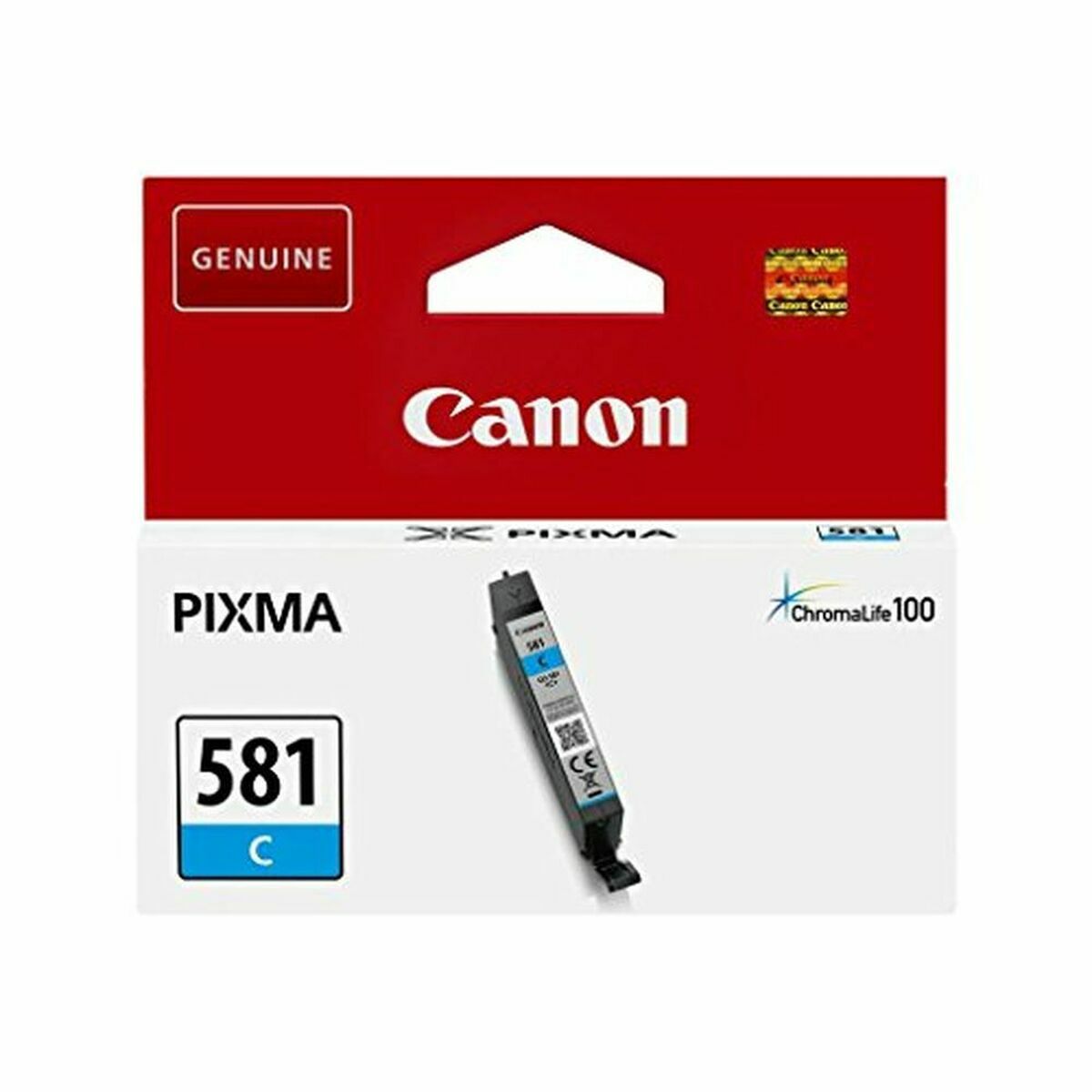 Cartuccia Ad Inchiostro Originale Canon ClI-581c 5,6 Ml Nero Ciano