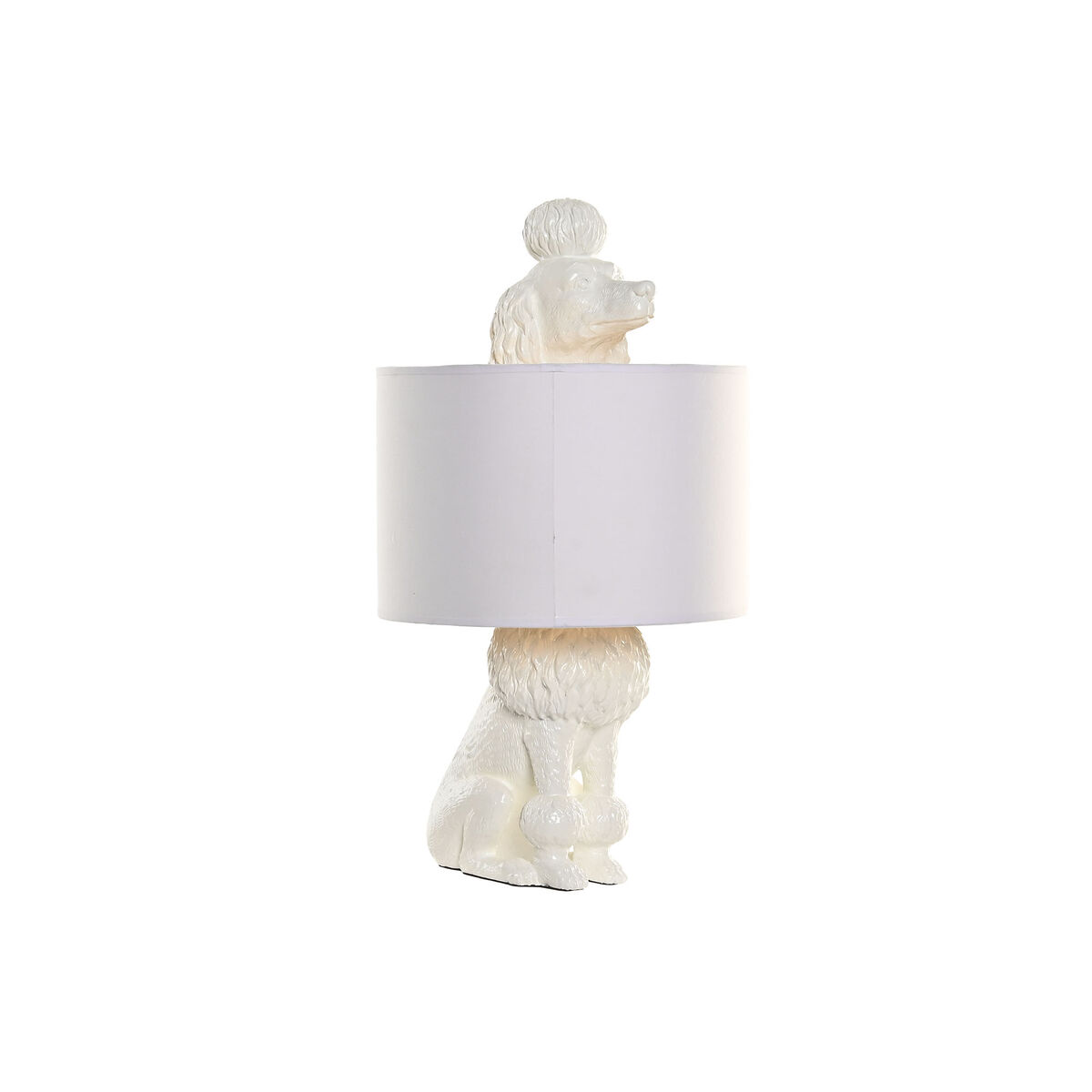 Lampada Da Tavolo Home Esprit Bianco Dorato 50 W 220 V