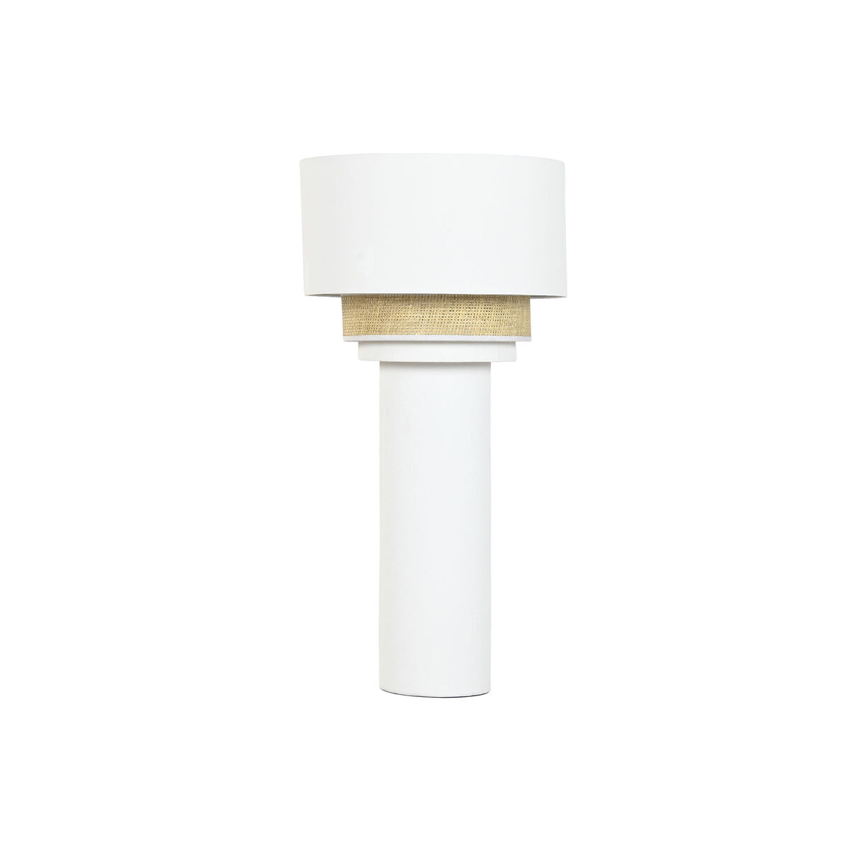 Lampada Da Terra Home Esprit Bianco Naturale 220 V