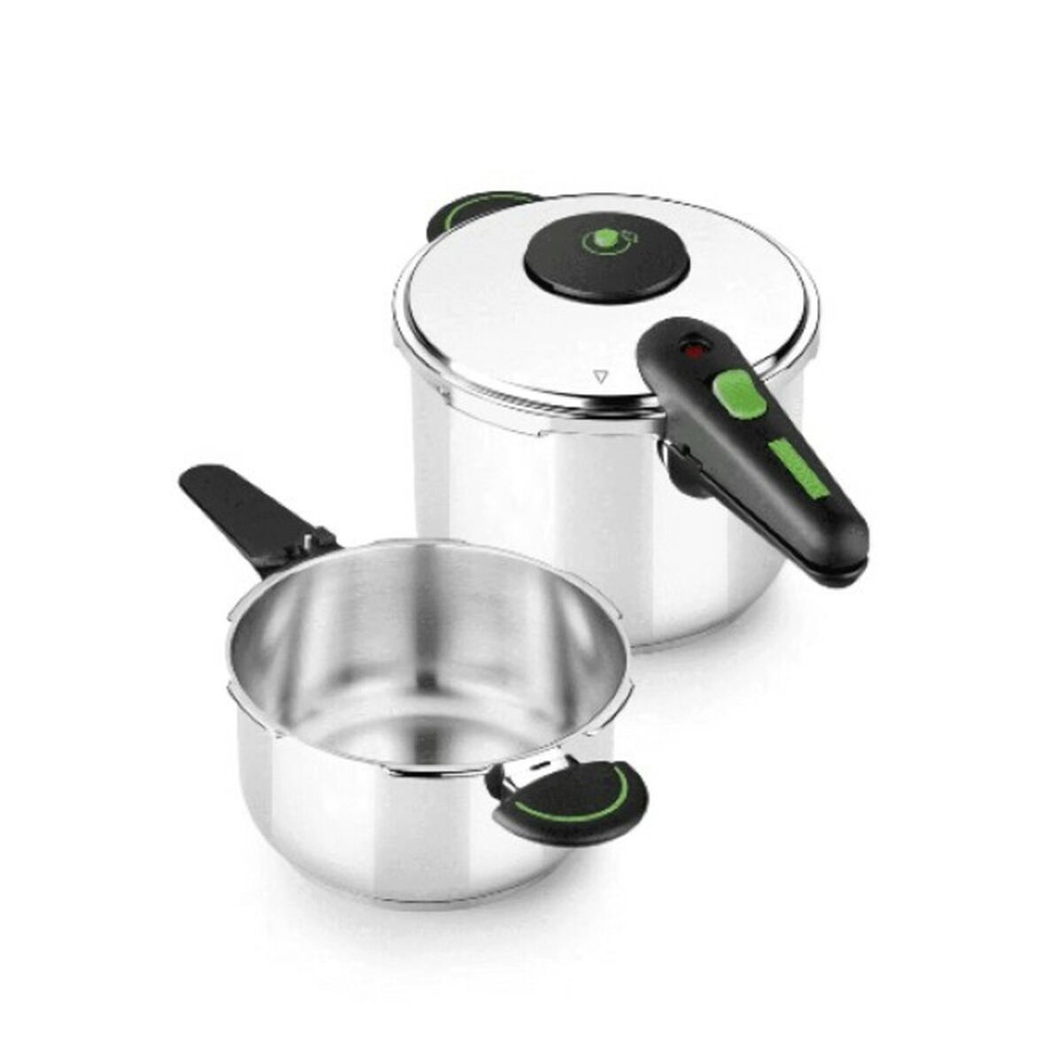 Pentola Express Monix M911005 4 L + 6 L Acciaio Inossidabile 6 L 2 Pezzi