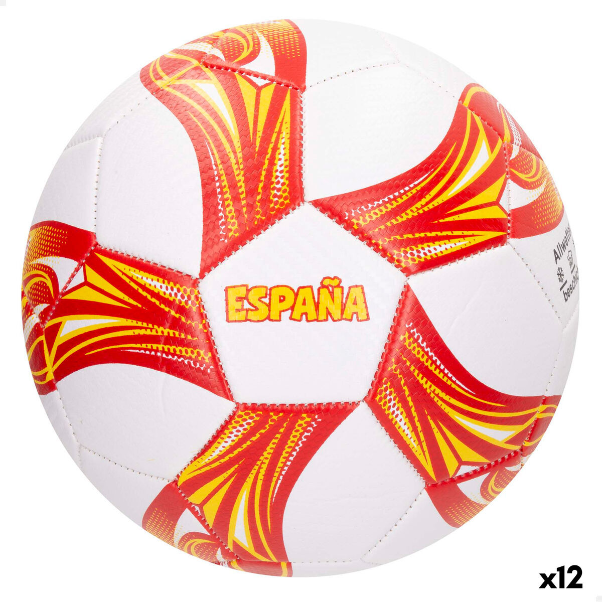 Pallone Da Calcio John Toys España Taglia 5 22 X 22 X 22 Cm 12 Unità