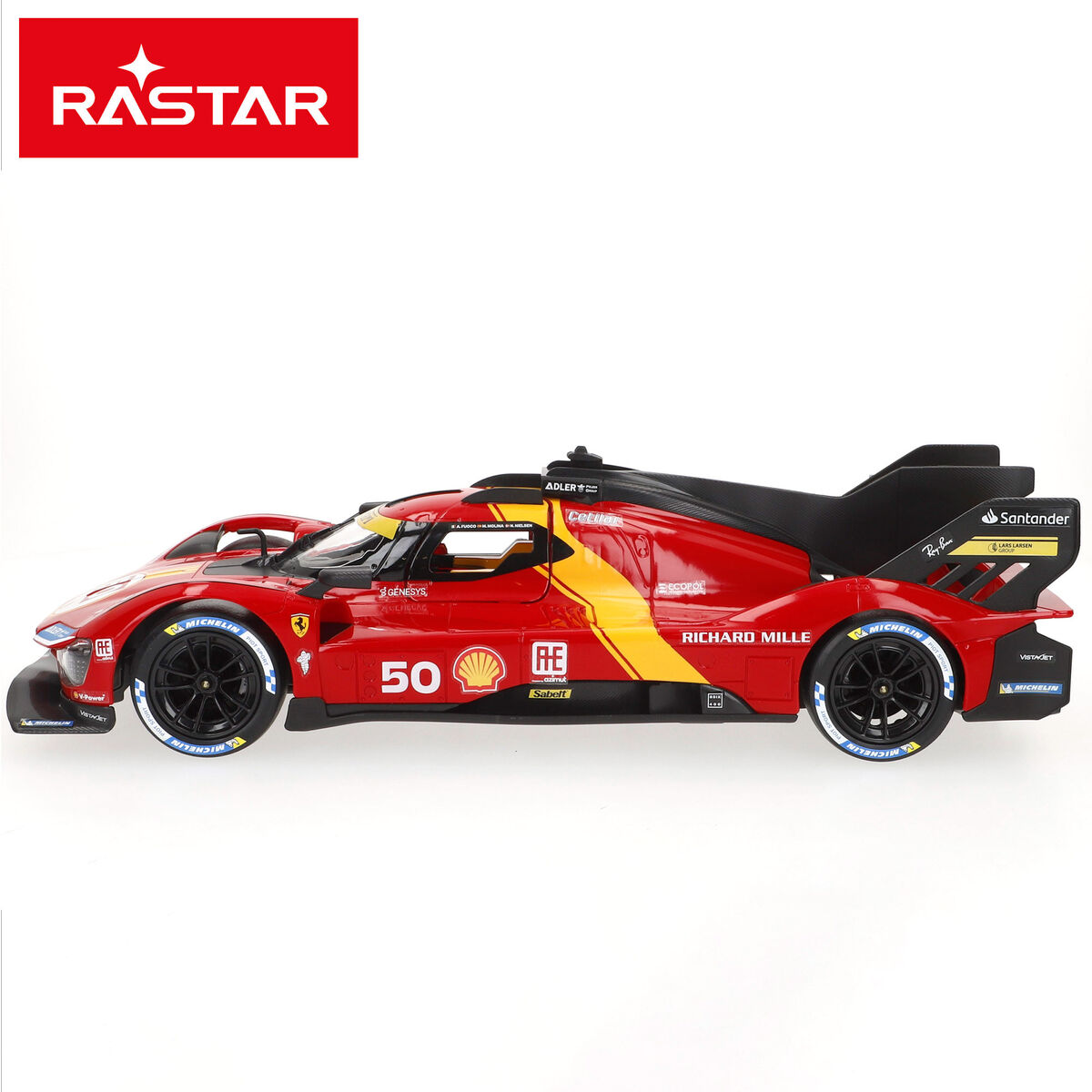 Macchinina Radiocomandata Ferrari 36 X 11 X 15 Cm (2 Unità) - Image 4