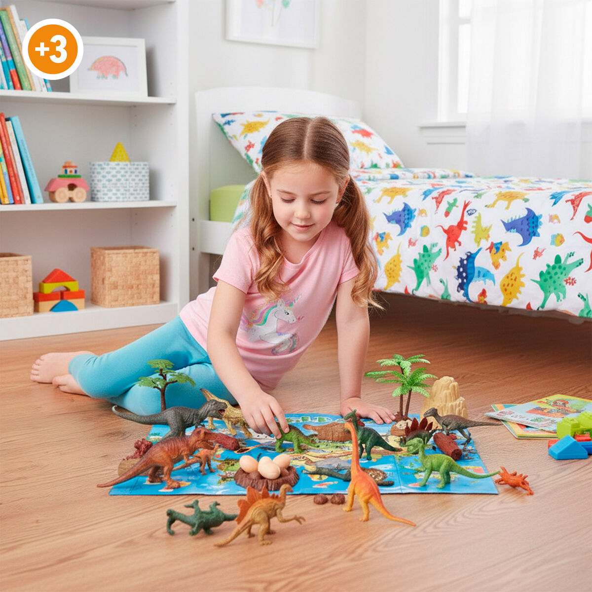 Set Dinosauri Colorbaby 18 X 10 X 6 Cm 30 Pezzi 4 Unità - Image 5