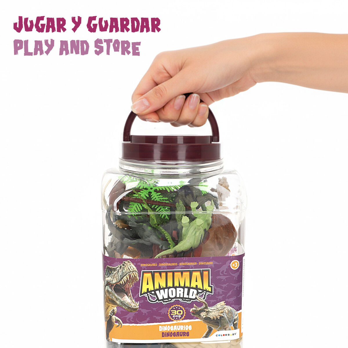 Set Dinosauri Colorbaby 18 X 10 X 6 Cm 30 Pezzi 4 Unità - Image 6