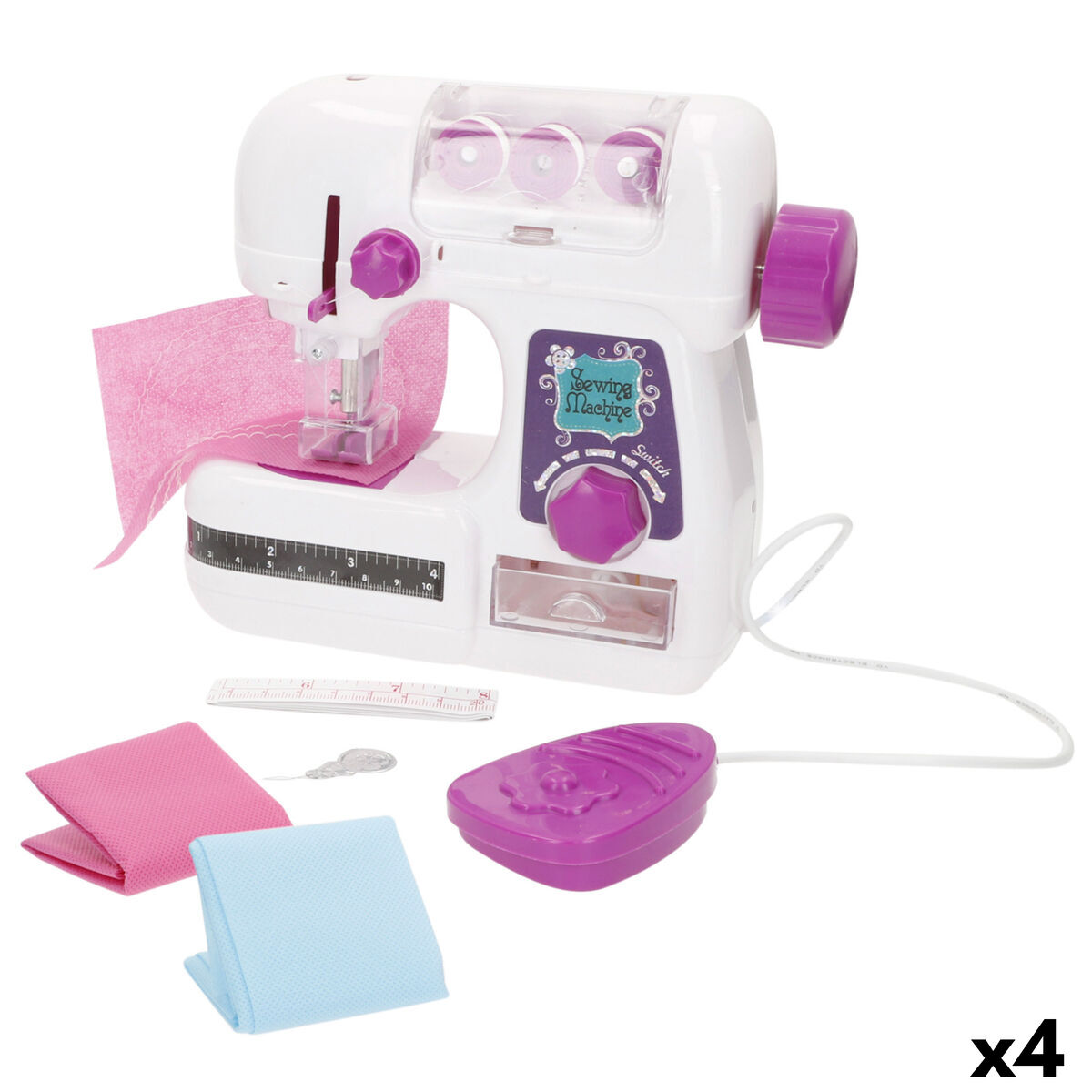 Macchina Da Cucire Giocattolo Colorbaby 19 X 17 X 8 Cm (4 Unità)