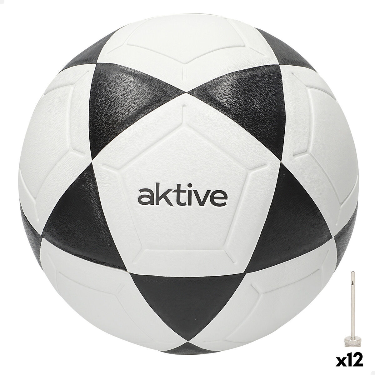 Pallone Da Calcio Aktive Taglia 4 20 X 20 X 20 Cm 12 Unità