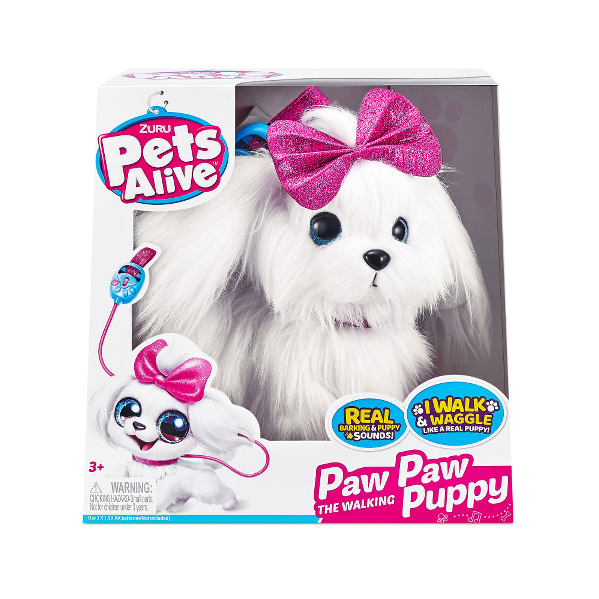 Cane Interattivo Lil Paw Paw Puppy Pets Alive 30 X 18 X 30 cm
