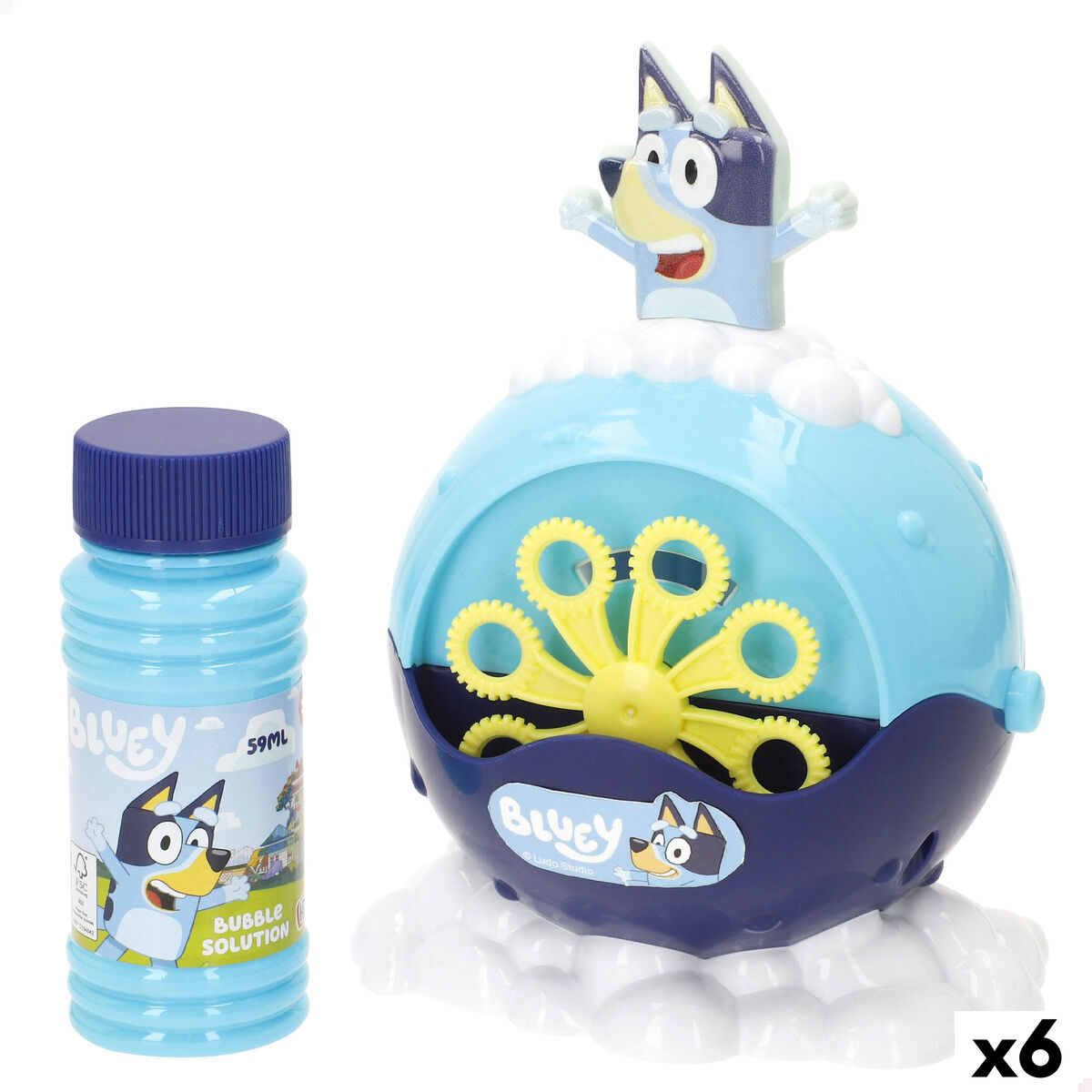 Gioco Di Bolle Di Sapone Bluey 59 Ml 11 X 15 X 10 Cm (6 Unità)