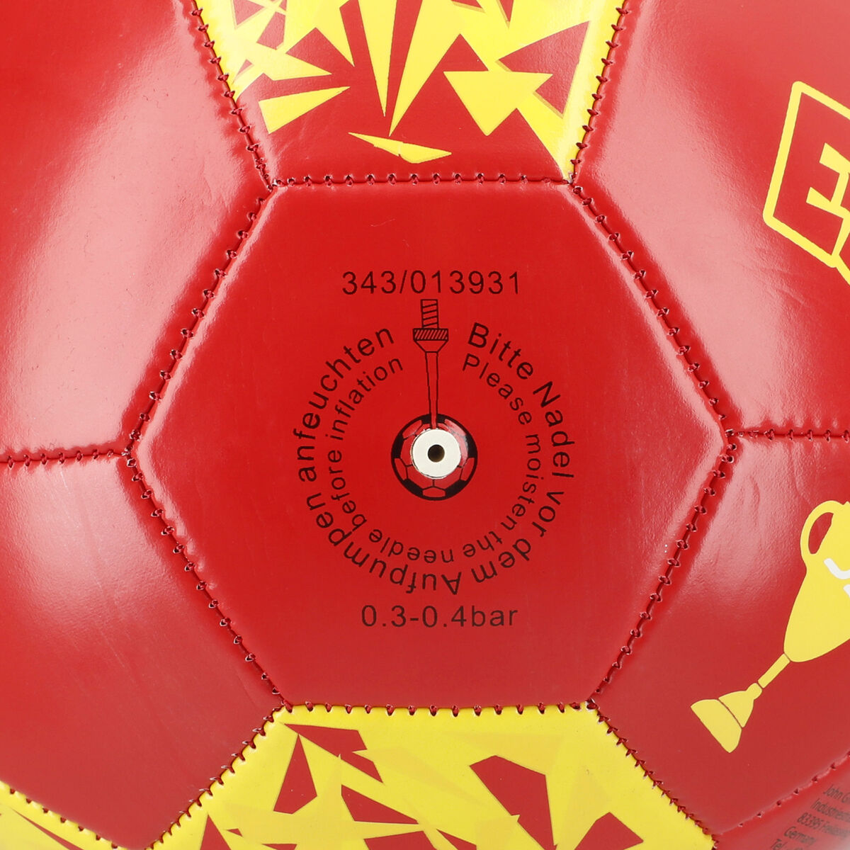 Pallone Da Calcio John Toys España Taglia 5 22 X 22 X 22 Cm 12 Unità - Image 4