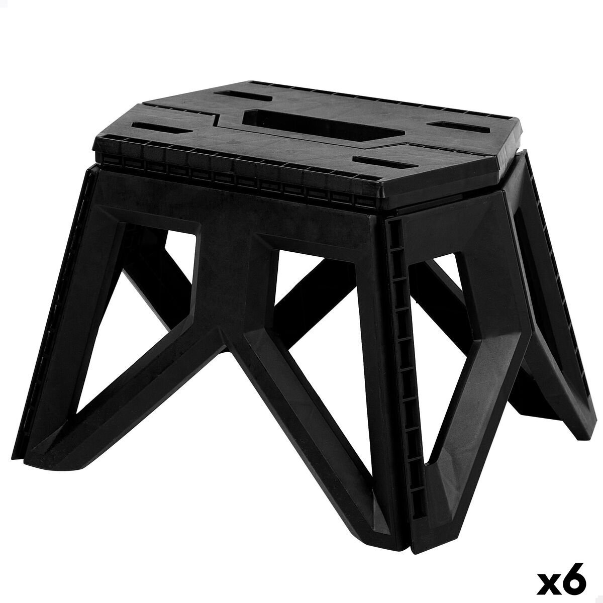 Sgabello Pieghevole Aktive 34 X 23 X 27 Cm (6 Unità)