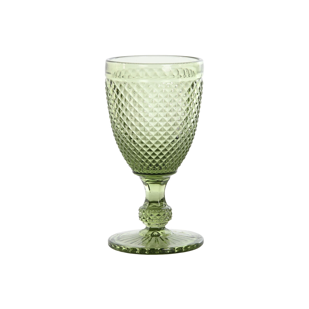 Set Di Bicchieri Dkd Home Decor Verde Cristallo 240 ml