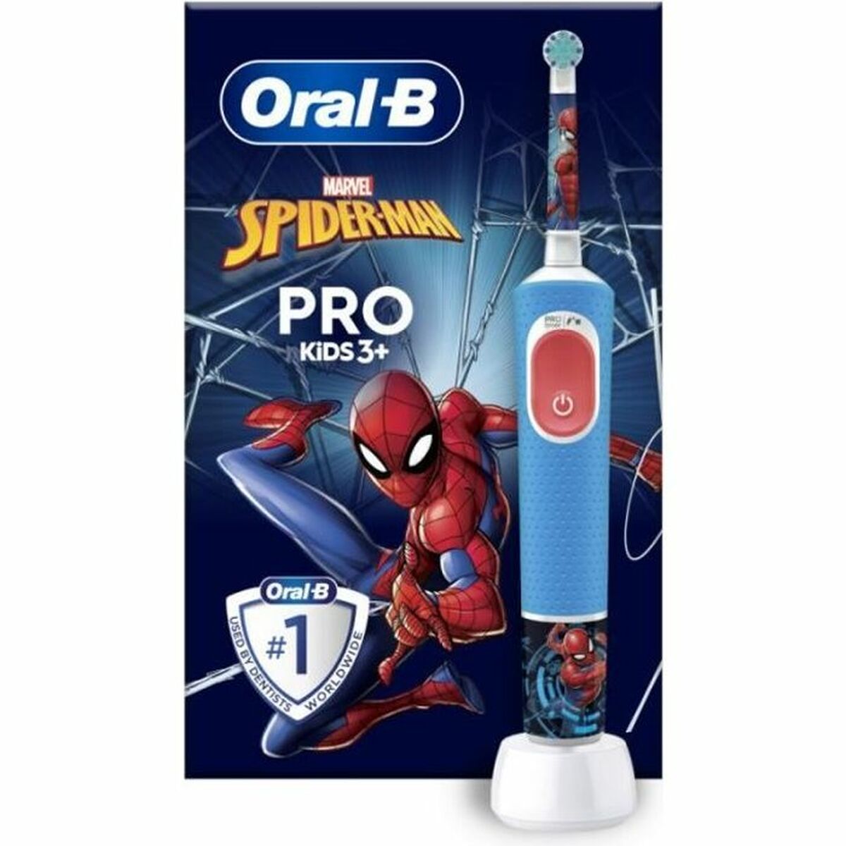 Spazzolino Da Denti Elettrico OraL-B Nero Multicolore