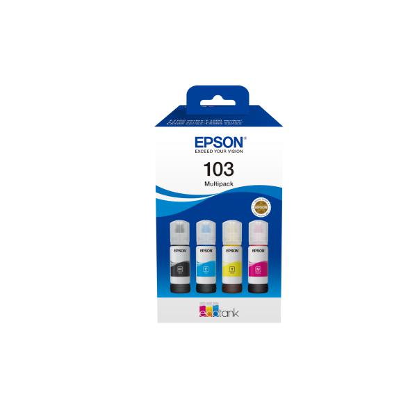 Epson 103 Multipack - 4eR-Pack - Schwarz, Cyan, Magenta, Gelb