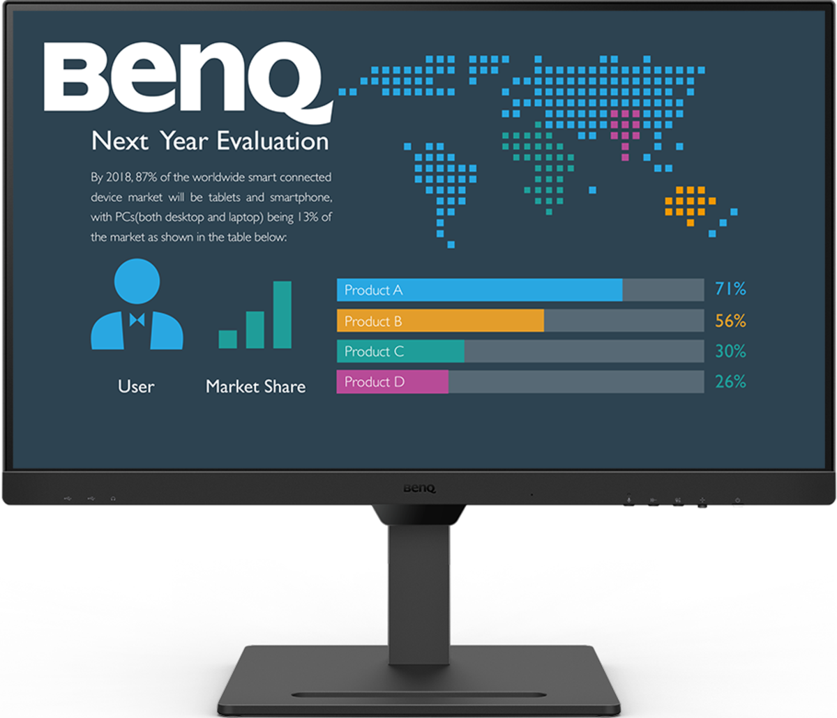 Benq Bl2790qt Computerbildschirm 68,6 Cm (27") 2560 X 1440 Pixel Quad Hd Led Schwarz (9h.lllla.tpe)