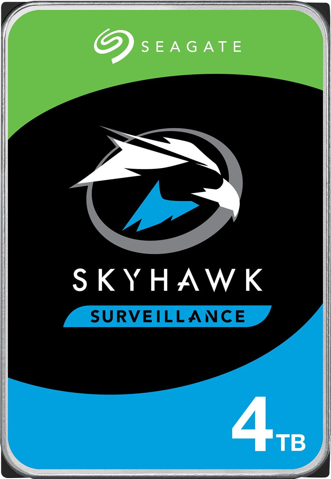 Seagate Skyhawk St4000vx016 - Festplatte - 4tb - Intern - 3.5" (8,9 Cm) - Sata 6gb/s - Puffer: 256mb - Mit 3 Jahre Seagate Rescue Datenwiederherstell