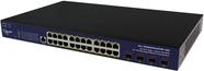 Allnet Switch Smart Managed Layer2 28 Port• 24x 1 Gbe• Poe Budget 400w• 4x Sfp+• 19""• - Switch - 128 Gbps (alL-Sg8428v2fpM-10g)