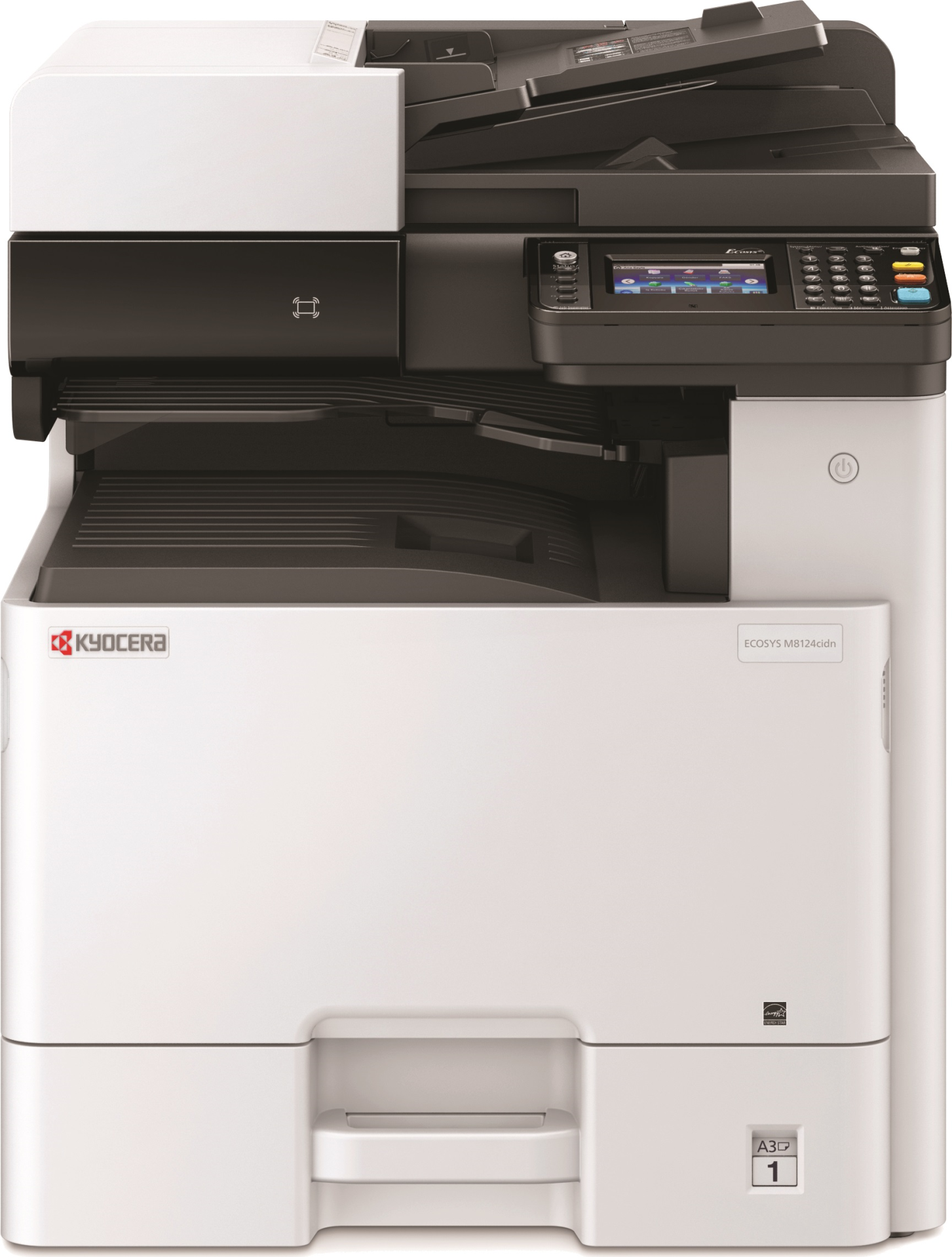 Kyocera Ecosys M8124cidn - Multifunktionsdrucker - Farbe - Laser - A3/ledger (297 X 432 Mm) (original) - A3/ledger (medien) - Bis Zu 24 Seiten/min. (