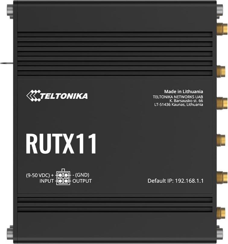 Teltonika Rutx11 - Wireless Router - Wwan 4-PorT-Switch (rutx11240000)