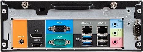 Shuttle Xpc Slim Xh610 - Barebone - SliM-Pc - Lga1700-Sockel - Intel H610 - Keine Cpu - Ram 0gb - Gige, 2,5 Gige - Schwarz (xh610)