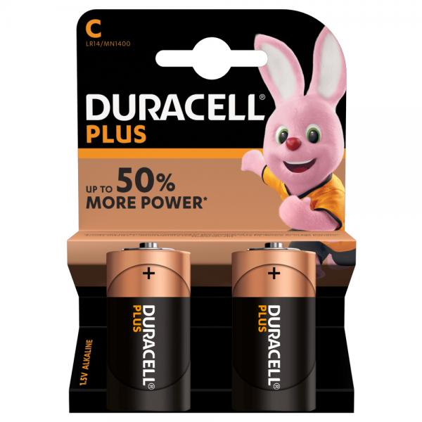 Batterie Alcaline LR14 DURACELL Plus Power C