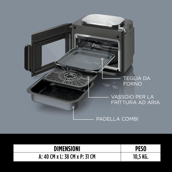 Friggitrice ad Aria NINJA SFP700EU Grigio - Image 3