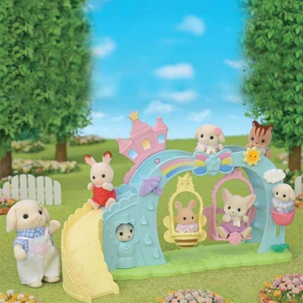 Accessori per Casa delle Bambole Sylvanian Families 5745 Nursery Swing - Image 3