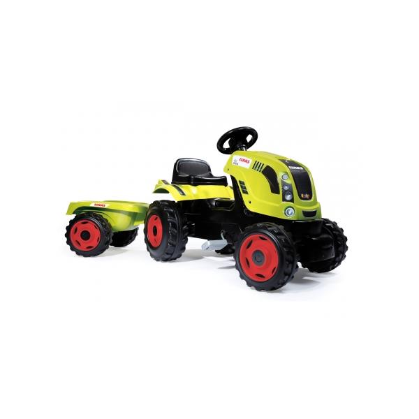 Trattore a Pedali Smoby Claas Pedal Ride on Tractor Giallo