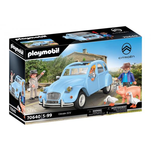 Playset di Veicoli Playmobil Citroen 2CV 70646 Macchina Azzurro 57 Pezzi