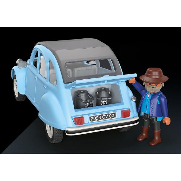 Playset di Veicoli Playmobil Citroen 2CV 70646 Macchina Azzurro 57 Pezzi - Image 4