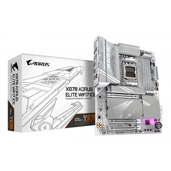 Scheda Madre Gigabyte X870 AORUS ELITE WF7 ICE AMD X870 AMD AM5