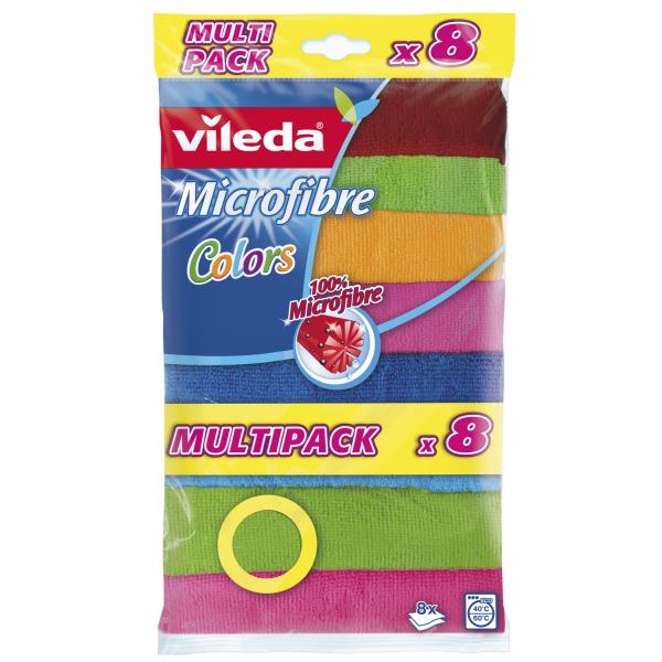 Panni Vileda Microfibre Colori assortiti (30 x 30 cm)