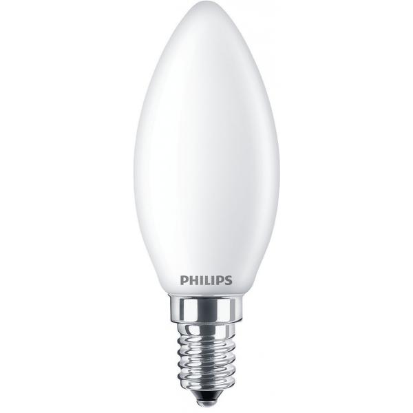 Lampadina LED Philips Candela Bianco F 40 W 4,3 W E14 470 lm 3,5 x 9,7 cm (4000 K)