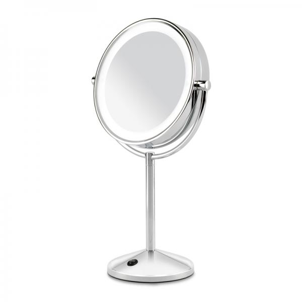 Specchio Ingranditore con LED Babyliss 9436E Acciaio Acciaio inossidabile Double-face