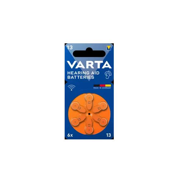 Pila per apparecchio acustico Varta Hearing Aid 13 6 Unità