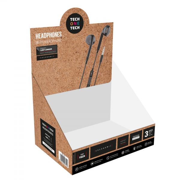 Auricolari con Microfono Tech One Tech TEC1003 12 Unità - Image 3