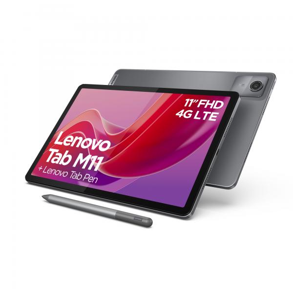Tablet Lenovo Tab M11 4G 11" Mediatek Helio G88 4 GB RAM 128 GB Grigio Grigio scuro