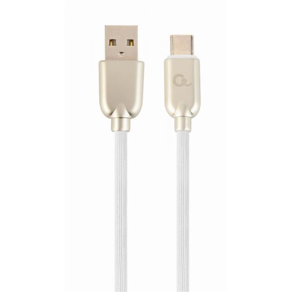 Cavo USB-C con USB-C Cablexpert CC-USB2R-AMCM-2M-W