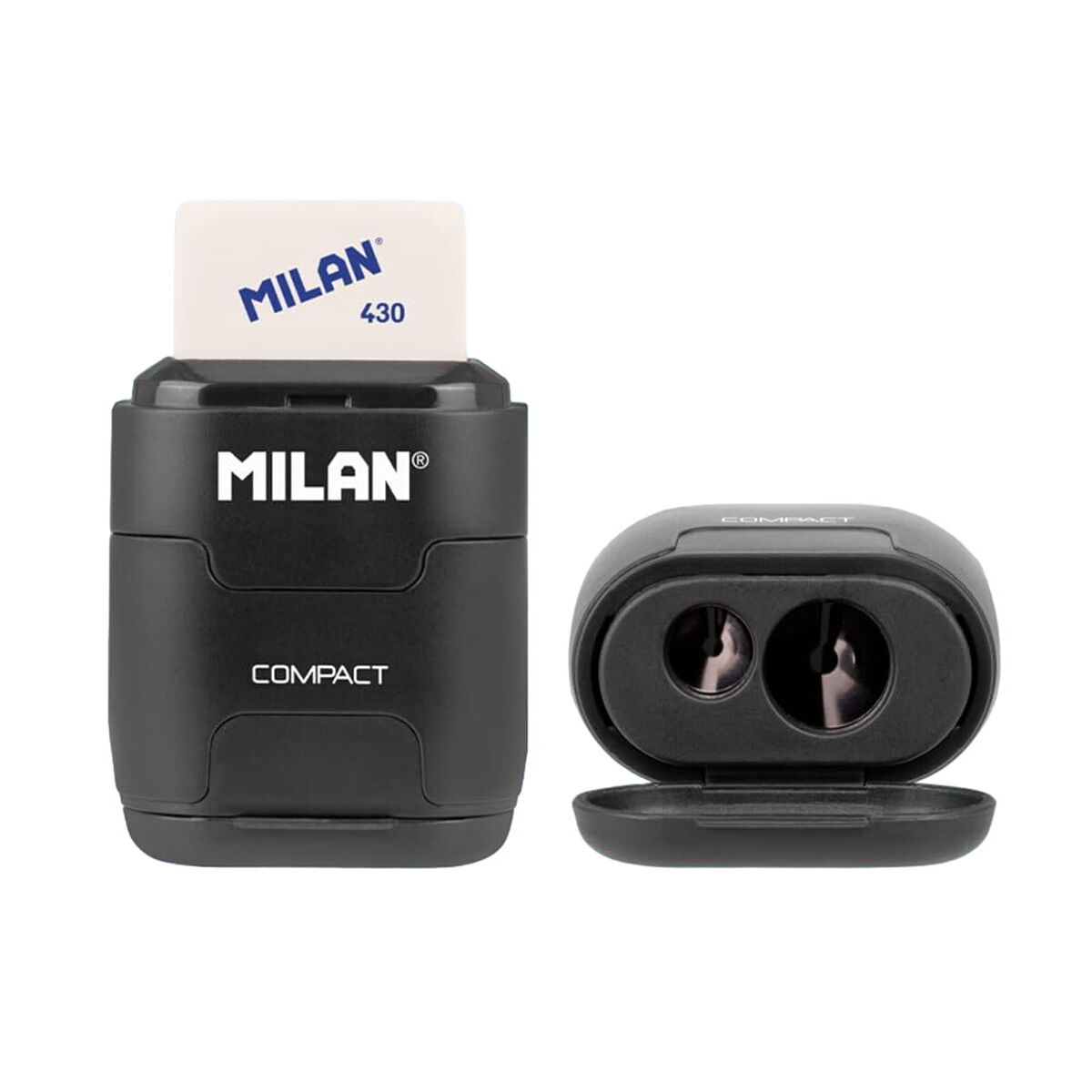 Temperamatite Milan compactserie especial shadow Nero Caucciù