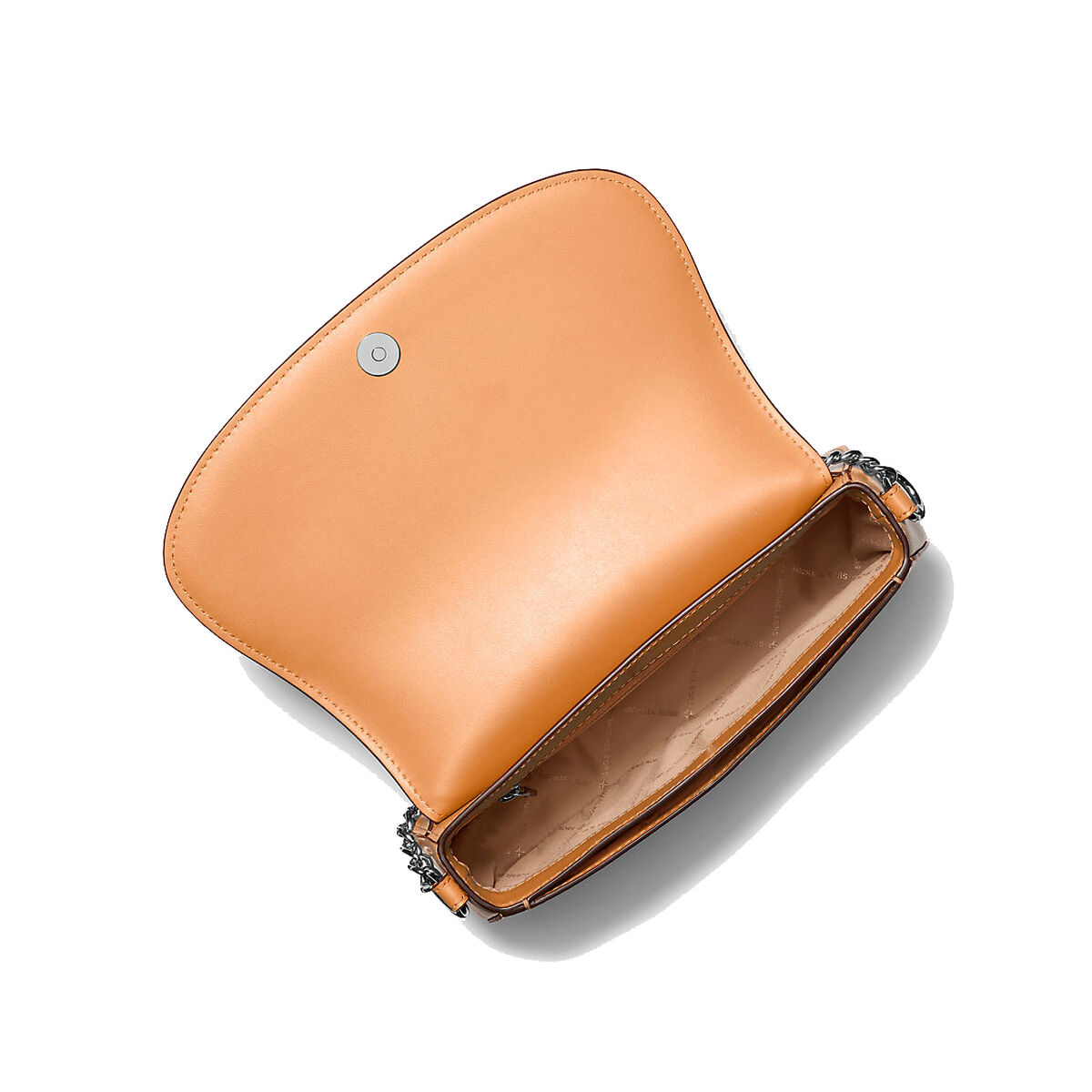 Borsa a Tracolla Michael Kors Mila Marrone 25 x 15 x 7 cm - Image 3